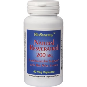 Resveratrol Supplement (60 vegetarian capsules) High Potency
